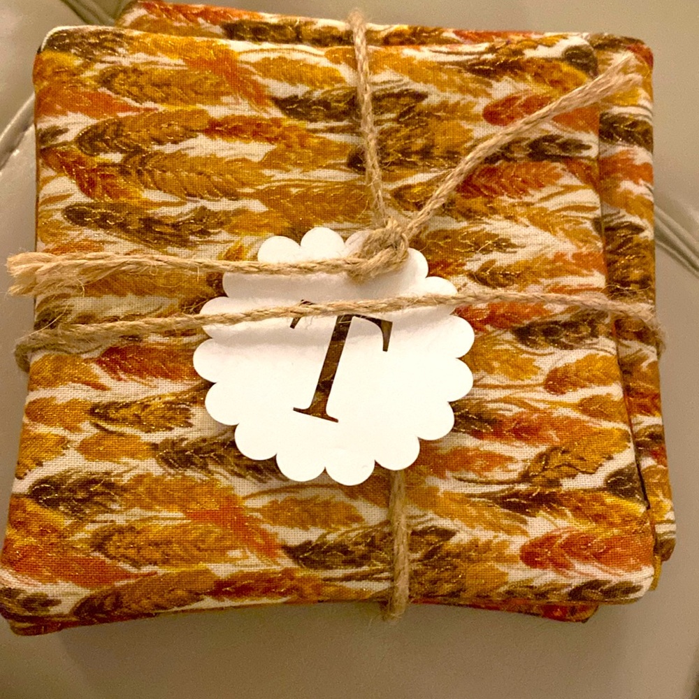 glass or wineglass coasters Sale 3 for $20 NWT